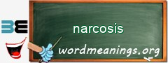 WordMeaning blackboard for narcosis